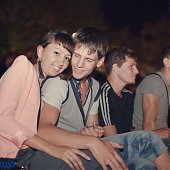 Открытый кинотеатр во Владивостоке