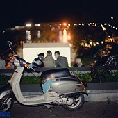 Открытый кинотеатр во Владивостоке