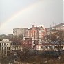 Дождь и радугу увидели горожане в понедельник во Владивостоке