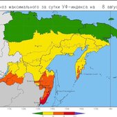 Высокий уровень ультрафиолетового излучения ожидается в Приморье на выходных