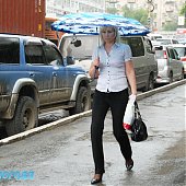 Сегодня владивостокское небо вновь пролилось дождем (ФОТО)