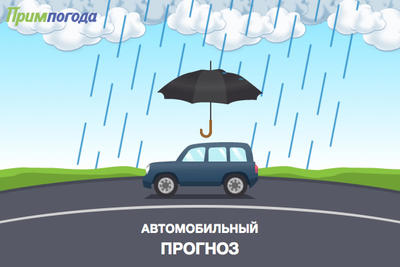 Прогноз для автомобилистов на Примпогоде