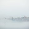 Утренний туман окутал спящий Владивосток