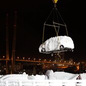 Замороженные автомобили из Японии доставили во Владивосток