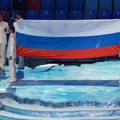 Грандиозное открытие зимней Олимпиады в Сочи