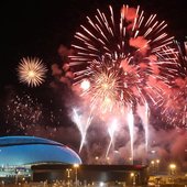 Грандиозное открытие зимней Олимпиады в Сочи