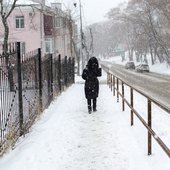 Снег во Владивостоке начнёт ослабевать к вечеру, но усилится ветер