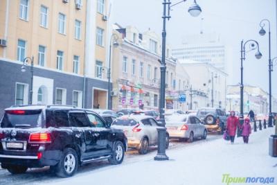 Погода в Приморье ухудшится к вечеру, местами возможен сильный снег
