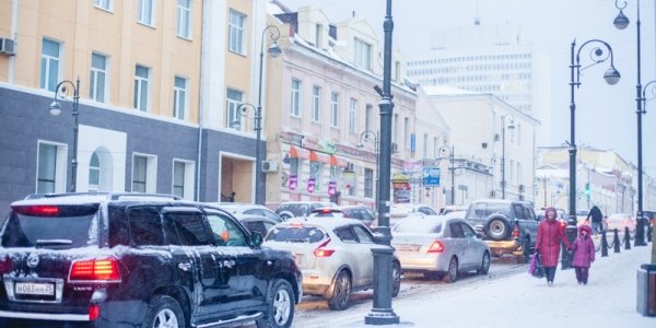 Погода в Приморье ухудшится к вечеру, местами возможен сильный снег
