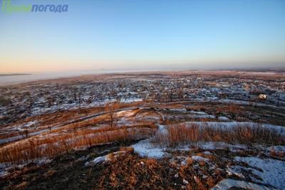 В Приморье крепчают морозы