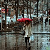 Минувшим вечером во Владивостоке прошел дождь