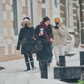 Мощный циклон принес во Владивосток снег, метель, гололедицу (ФОТО)