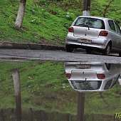 Динамика дождя: мокрые улицы