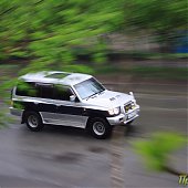 Динамика дождя: мокрые улицы