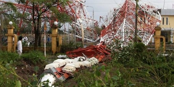 На Вьетнам обрушился тайфун 