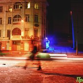 Ураганный ветер и метель обрушились на Владивосток