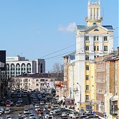 В выходные во Владивостоке было морозно и солнечно