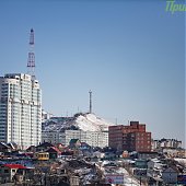 В выходные во Владивостоке было морозно и солнечно