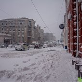 Циклон засыпал Владивосток снегом