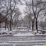 Циклон засыпал Владивосток снегом