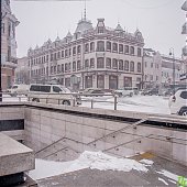Циклон засыпал Владивосток снегом