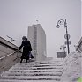 Циклон засыпал Владивосток снегом