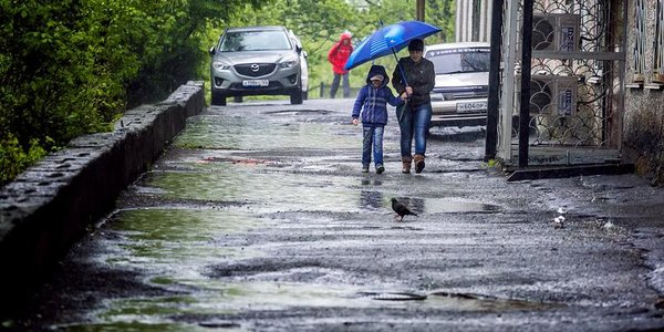 Во вторник в Приморье пройдут интенсивные дожди