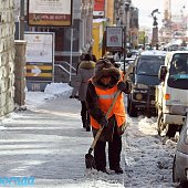 Снег и лед во Владивостоке(ФОТО)