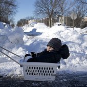 Снегопад в США признан сильнейшим за последние 100 лет