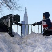 Снегопад в США признан сильнейшим за последние 100 лет