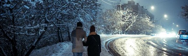 Сегодня ночью на большей территории Приморья дождь перейдёт в снег, на дорогах гололедица