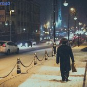 Ночным снегопадом попрощалась осень с Приморьем