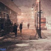 Ночным снегопадом попрощалась осень с Приморьем