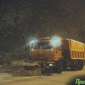 Ночным снегопадом попрощалась осень с Приморьем