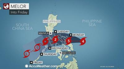 На Филиппинах готовятся к удару мощного тайфуна