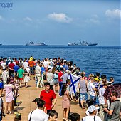 Как Владивосток отпраздновал день ВМФ?