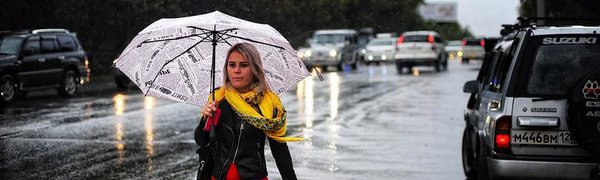 В ночь на вторник в Приморье пройдут сильные, местами очень сильные дожди