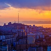 Рассвет и закат во Владивостоке