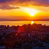 Рассвет и закат во Владивостоке