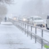 В пятницу во Владивостоке выпала половина декадной нормы снега
