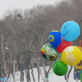 Очередные снежные выходные во Владивостоке (ФОТО)