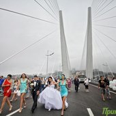 Cегодня Владивосток отмечает 5-летие открытия Золотого моста