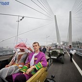 Cегодня Владивосток отмечает 5-летие открытия Золотого моста