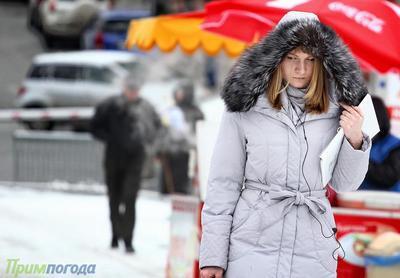 В Приморье в среду ночью столбики термометров опустятся до  -38 °С