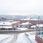 Накануне Нового года во Владивостоке прошёл долгожданный снег