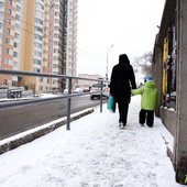 Накануне Нового года во Владивостоке прошёл долгожданный снег