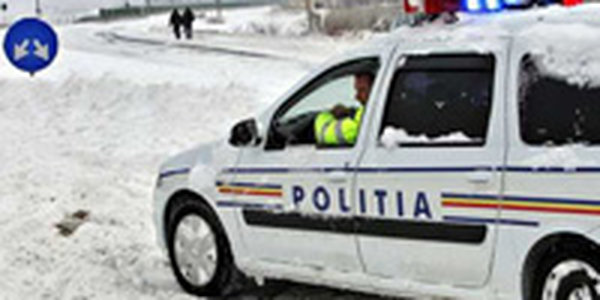 Обильные снегопады парализовали жизнь Румынии