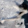 Шлейф от извержения вулкана Шивелуч растянулся на 250 км