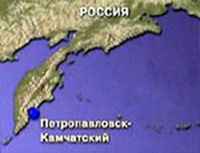 Серия землетрясений произошла на Камчатке