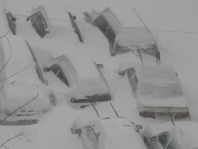 Владивостокский автолюбитель потерял в снежных завалах своего железного «коня» Владивостокский автолюбитель потерял в снежных завалах своего железного «коня»